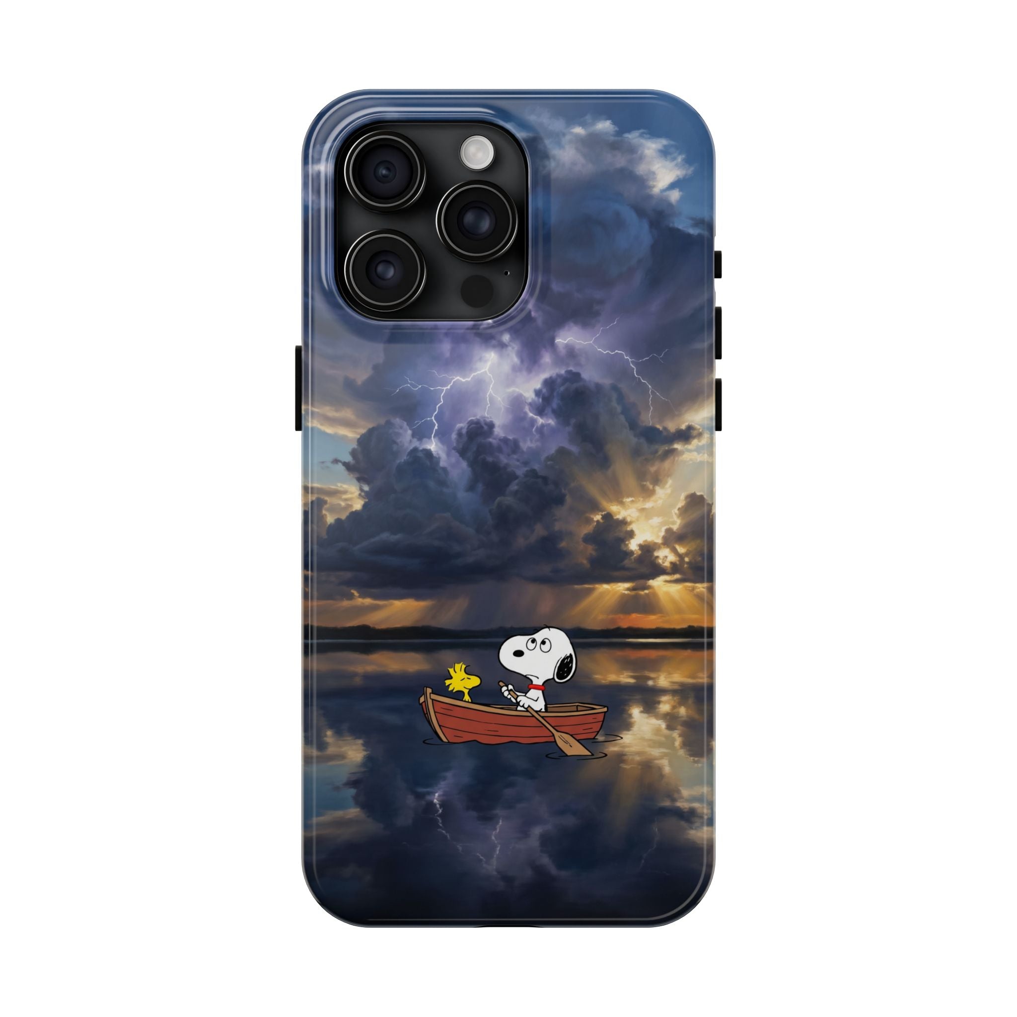 Stormy Rowboat Phone Case