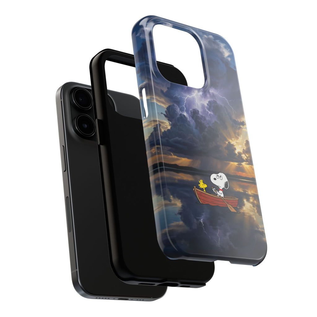 Stormy Rowboat Phone Case
