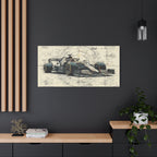 Formula Racecar Canvas