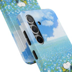 Blue Flower Field Case