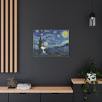 Woodstock Starry Night Canvas