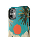 Retro Beach Sun Case