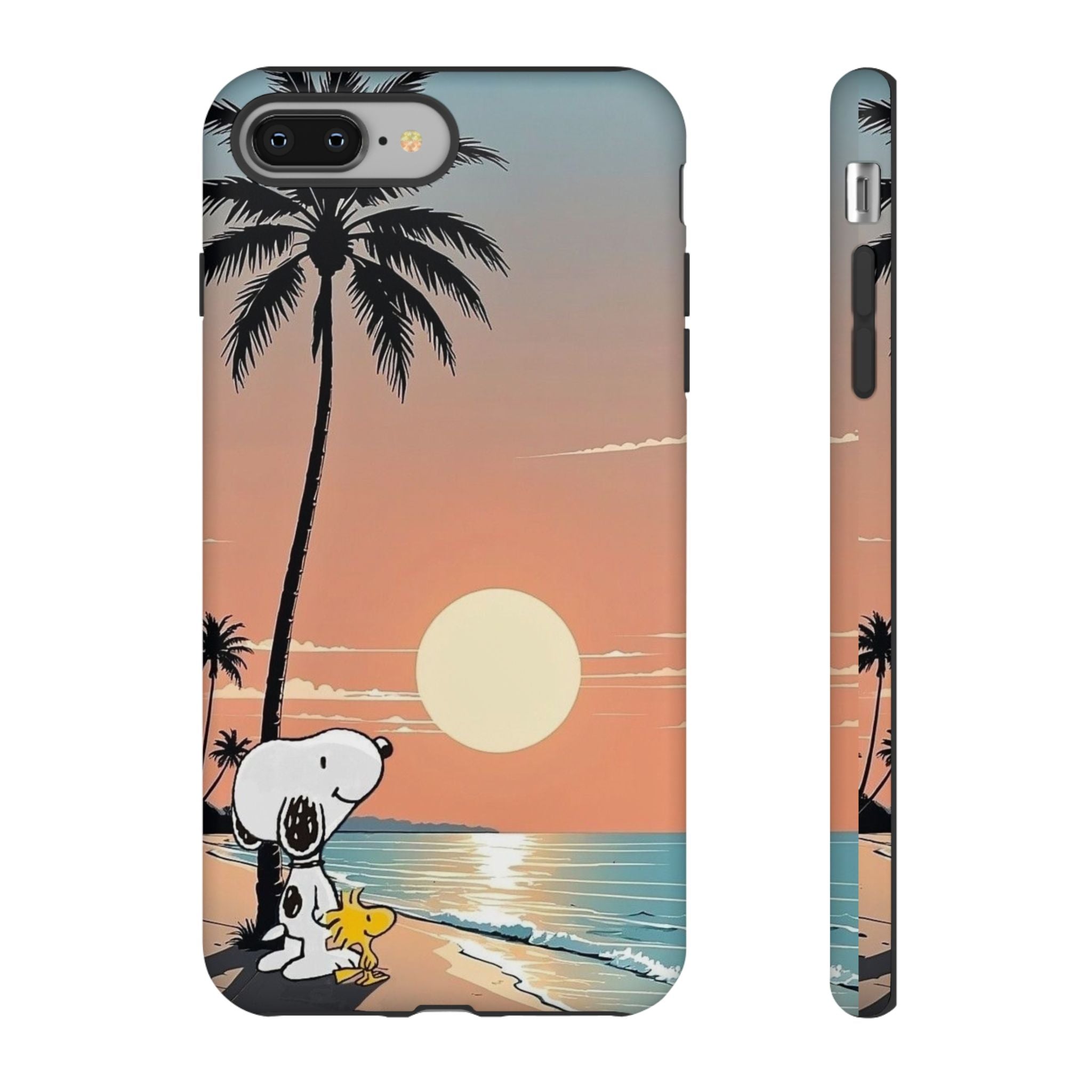Snoopy Beach Sunset Phone Case