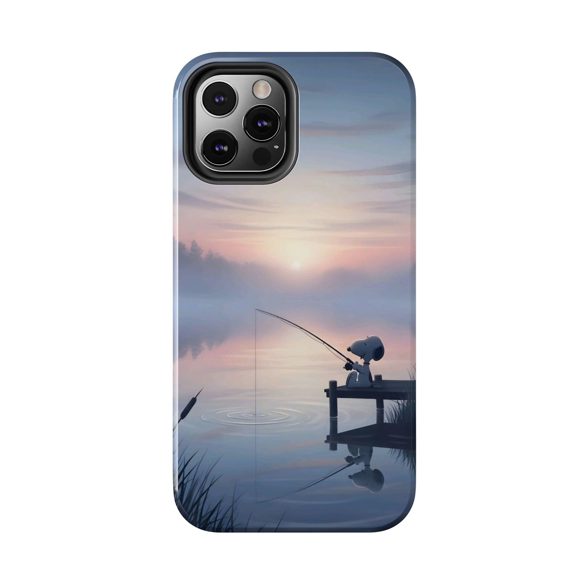 Sunset Fishing Phone Case