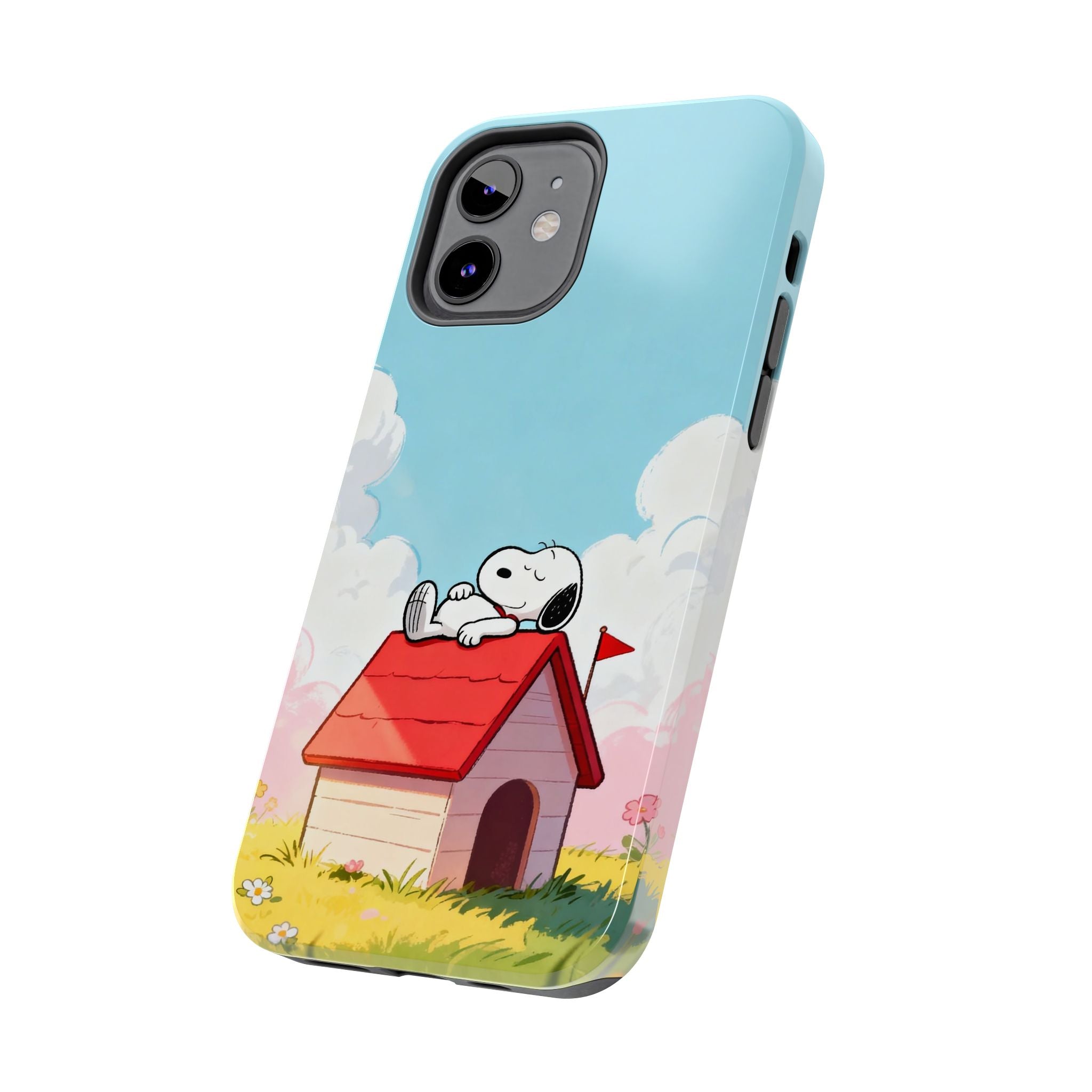 Relaxing Doghouse Phone Case