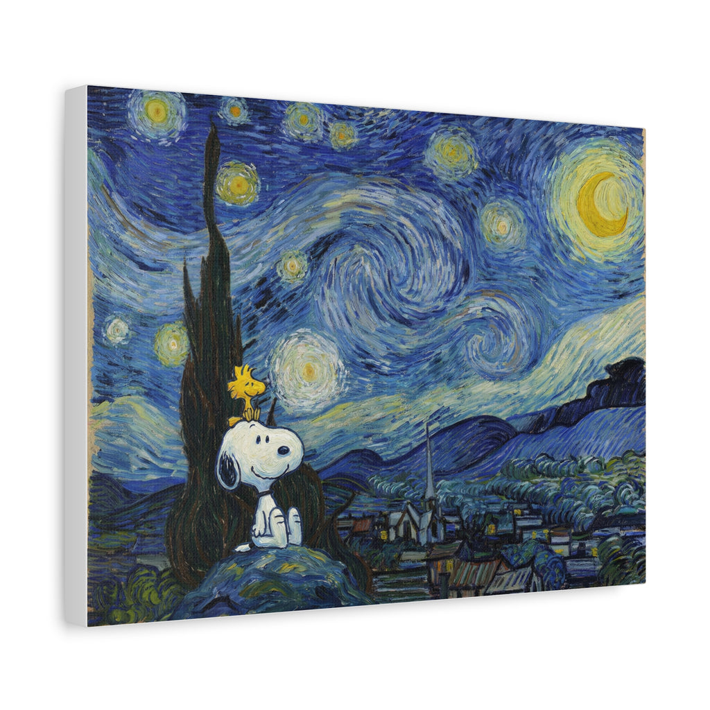 Woodstock Starry Night Canvas