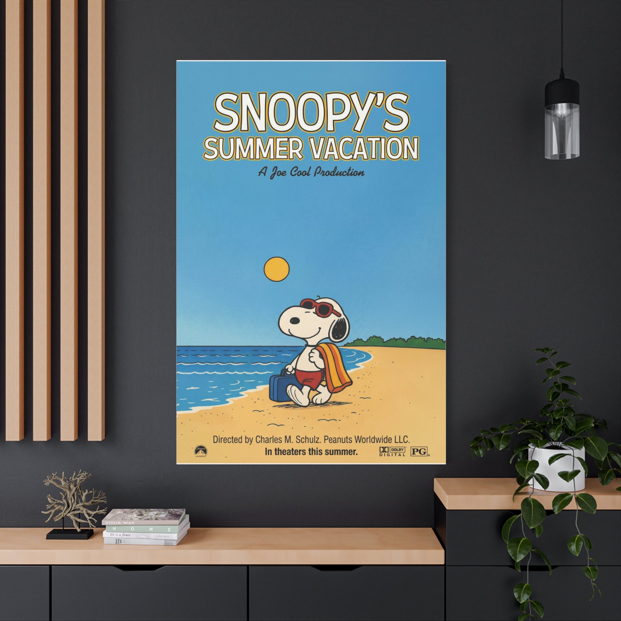 Summer Vacation Canvas
