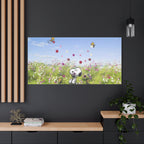 Autumn Leaf Pile Canvas