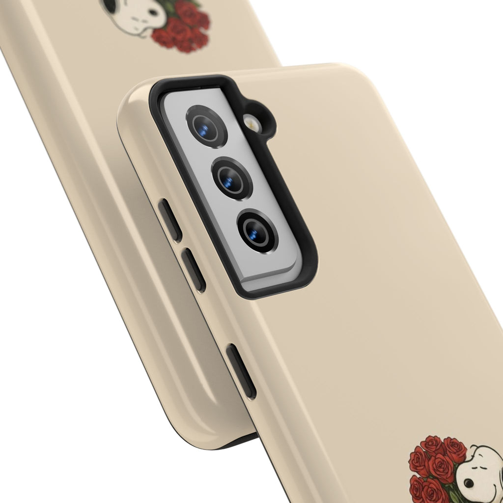 Snoopy Roses Phone Case