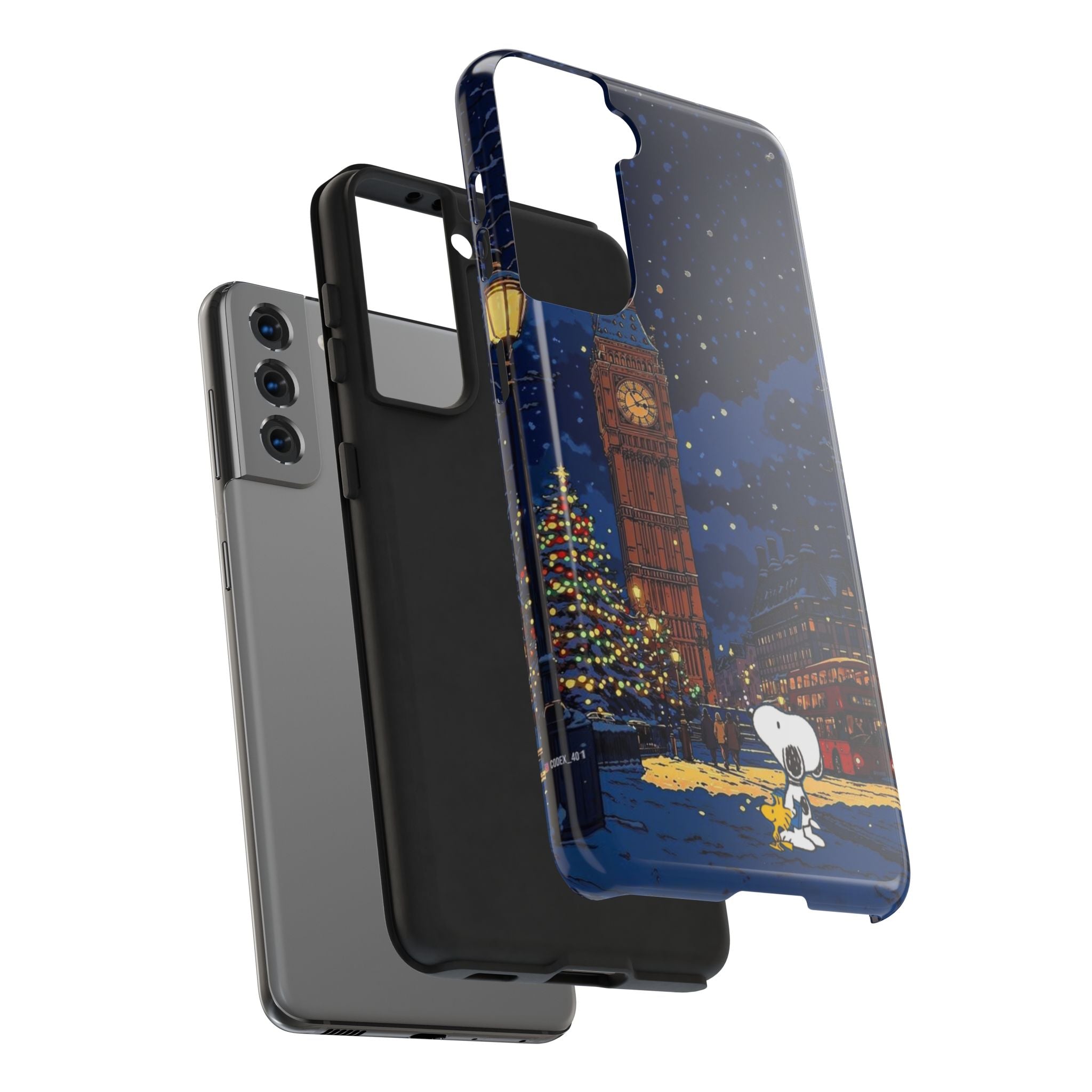 London Christmas Phone Case