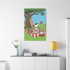 Snoopy Picnic Canvas