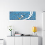 Surfing Snoopy Canvas