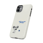 Snoopy Weightlifting Phone Case