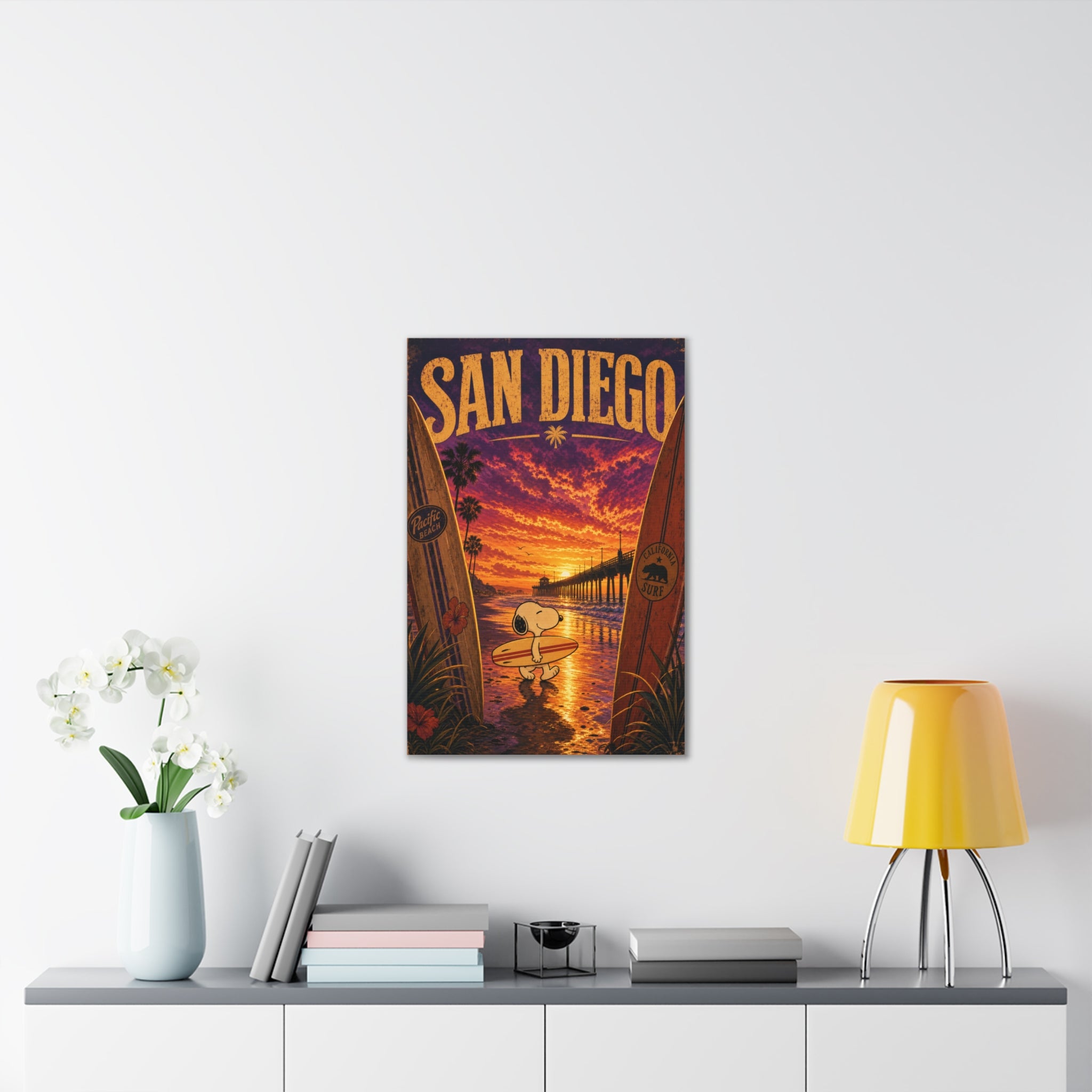 San Diego Surf Canvas