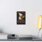 Snoopy Bitters Cocktail Canvas