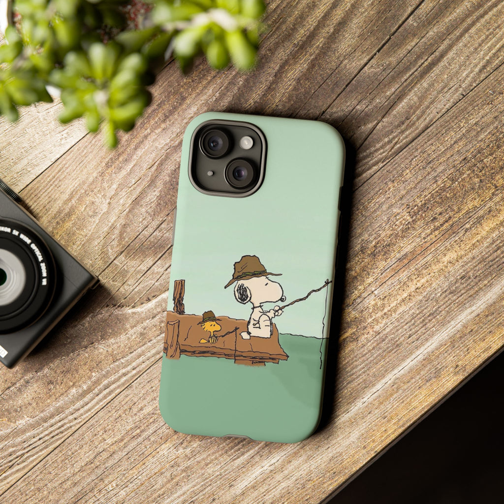 Snoopy Fishing Phone Case