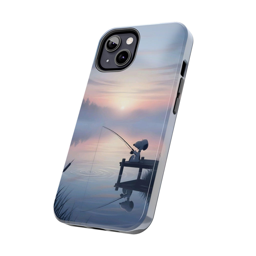 Sunset Fishing Phone Case