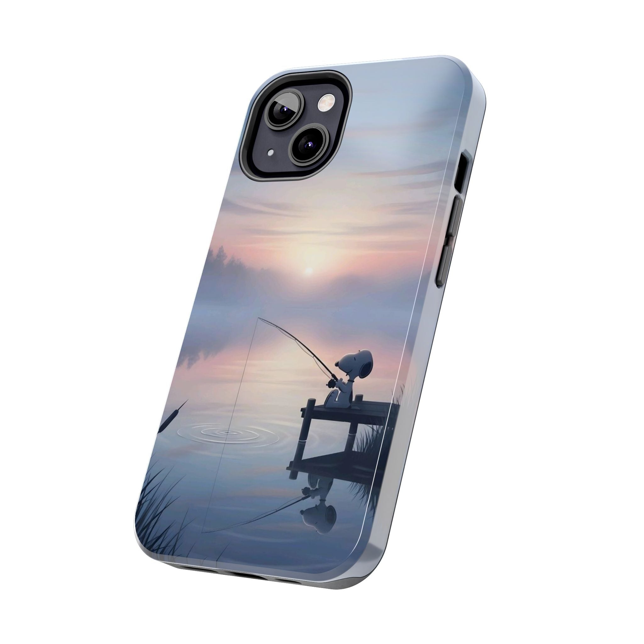 Sunset Fishing Phone Case