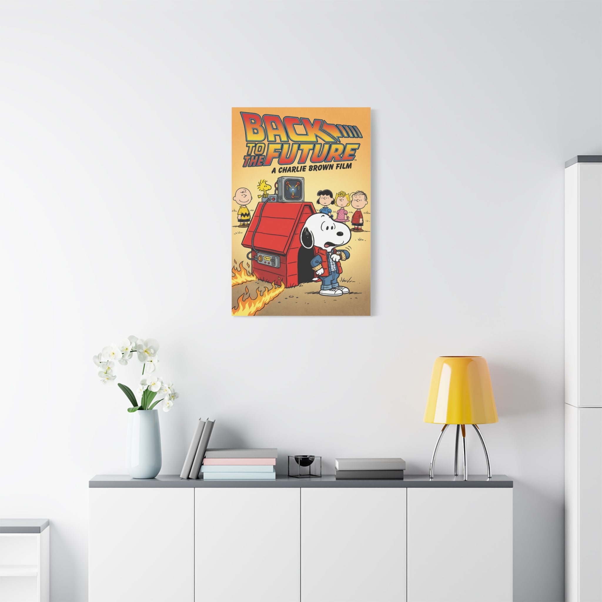 Back To The Future Canvas