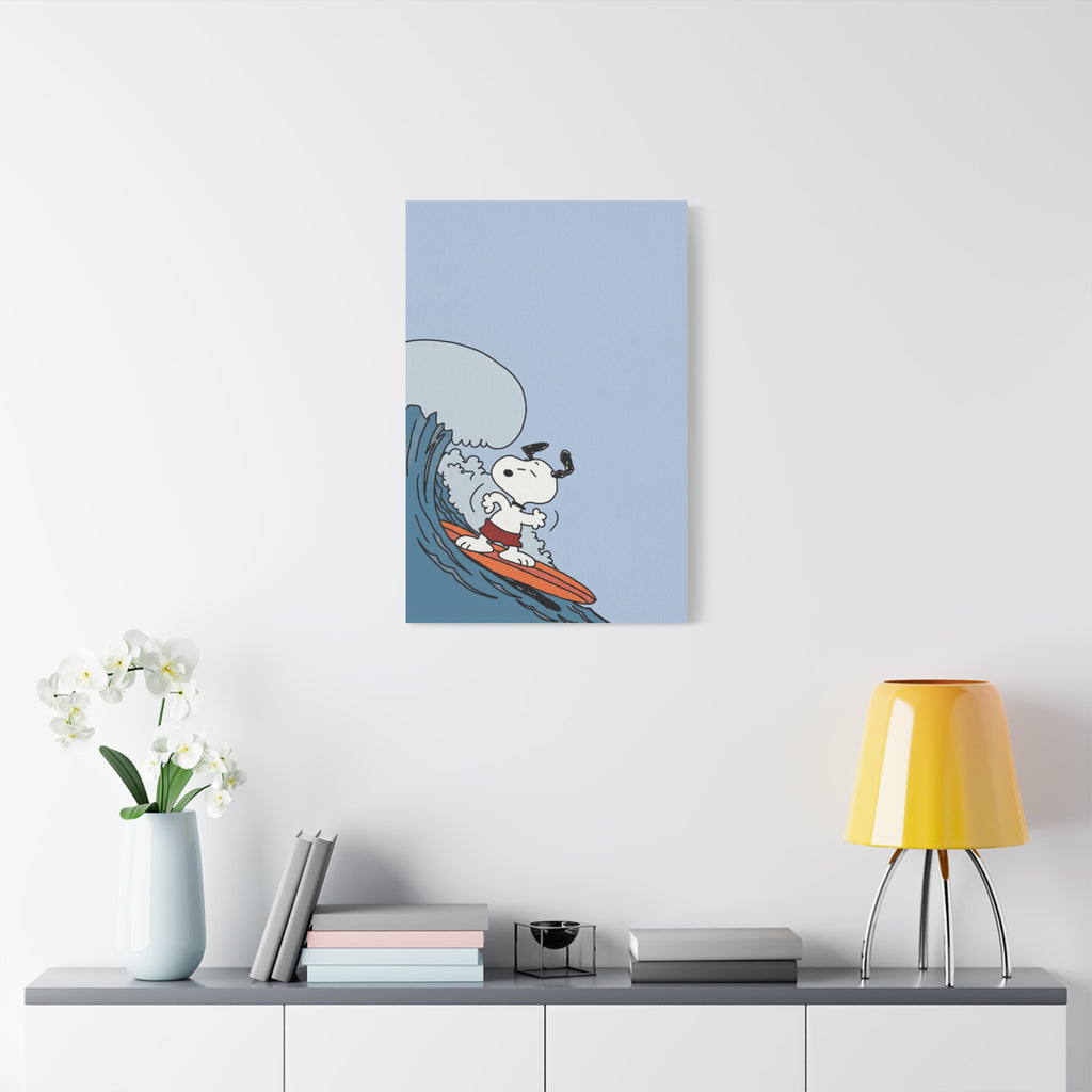 Summer Surf Poster Canvas