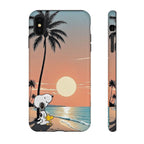Snoopy Beach Sunset Phone Case