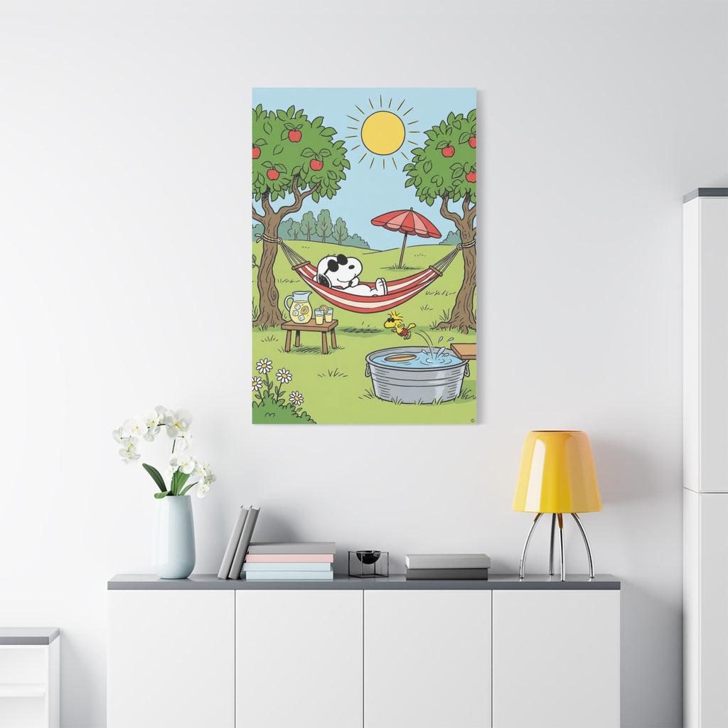 Snoopy Hammock Canvas