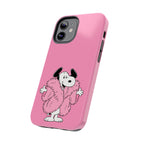 Pink Fuzzy Coat Case