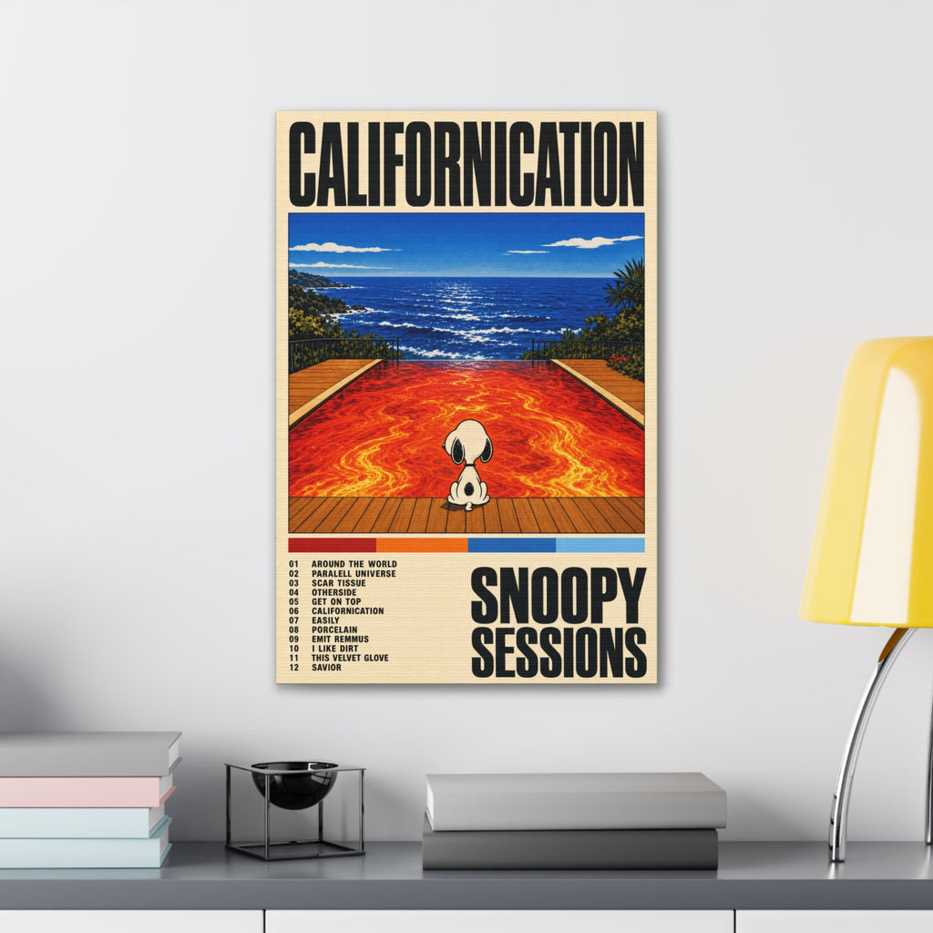 Californication Snoopy Sessions Canvas