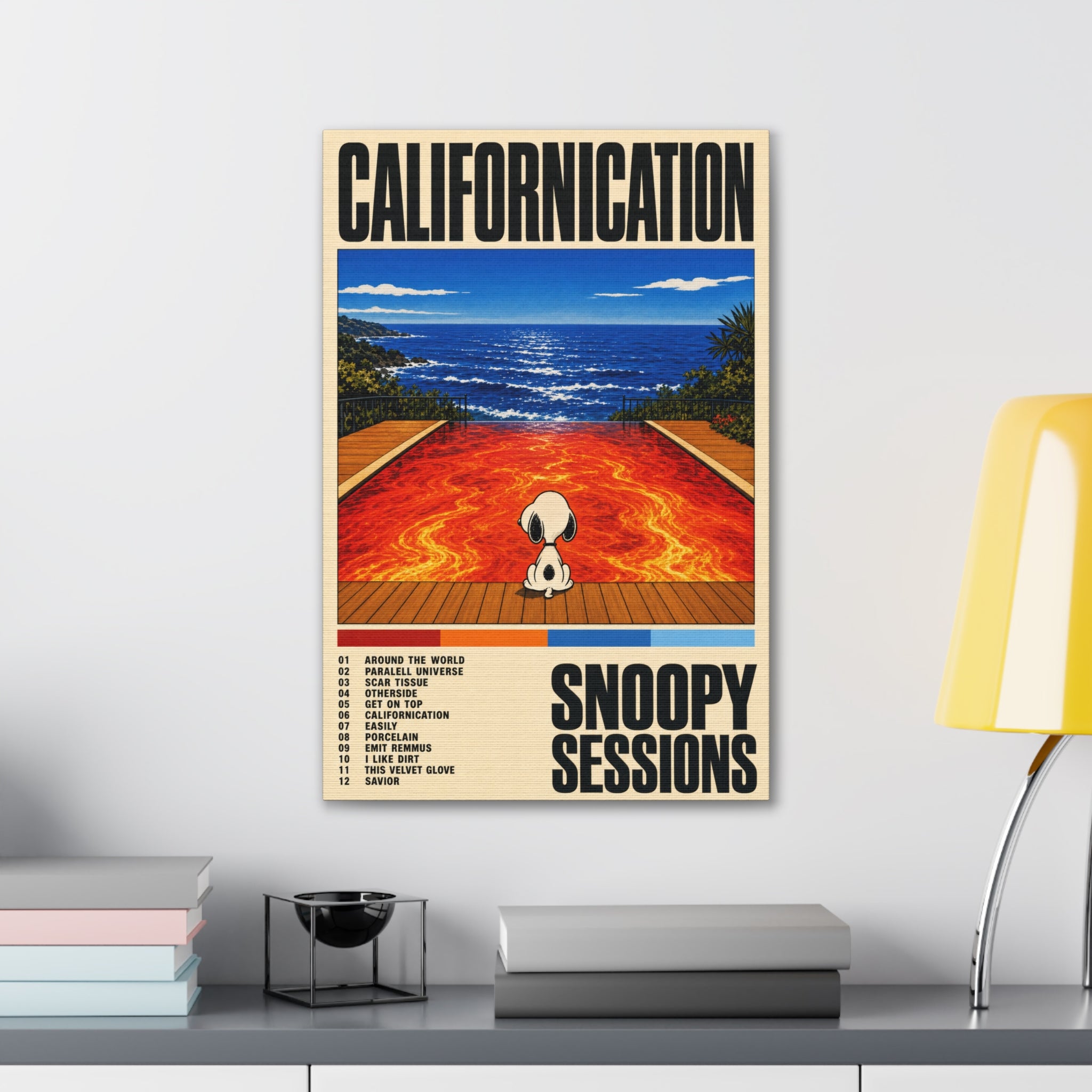 Californication Snoopy Sessions Canvas