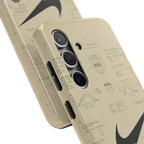 Graph Paper Phone Case
