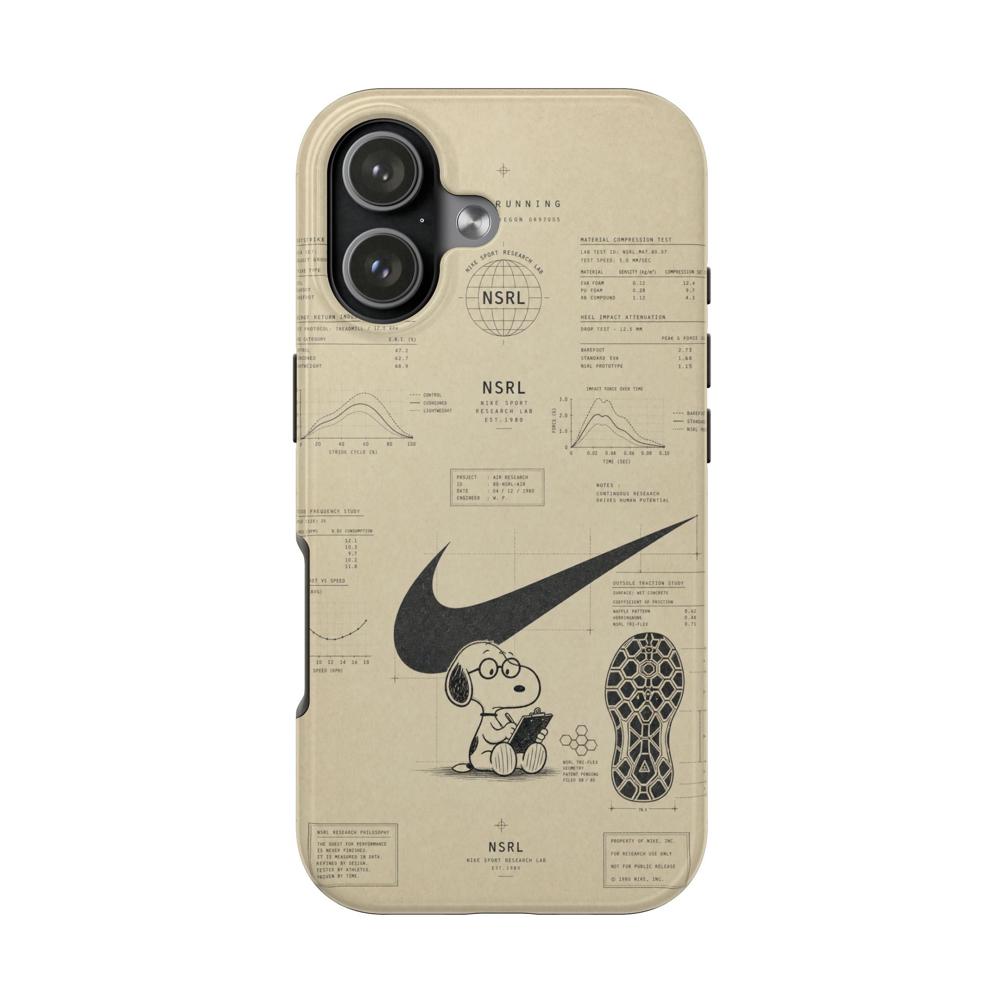Graph Paper Phone Case