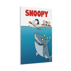 Snoopy Jaws Remake Canvas