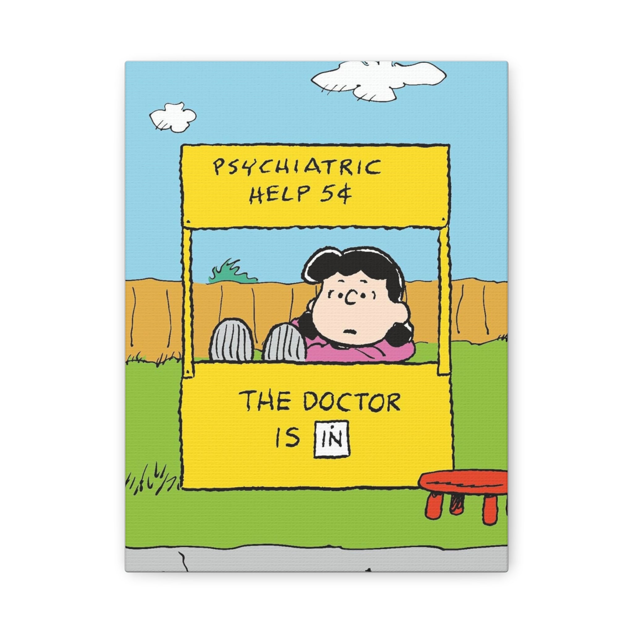 Lucy Psychiatric Help Canvas