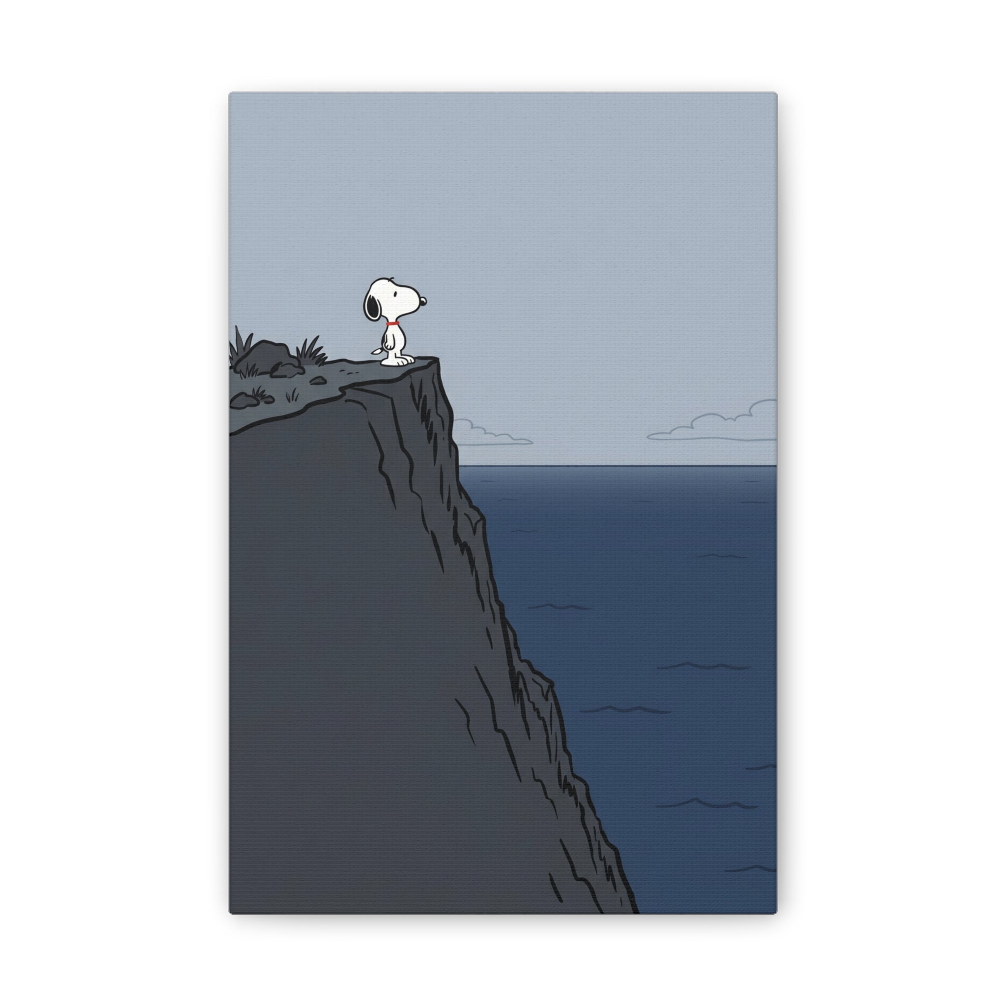 Snoopy Cliffside Canvas