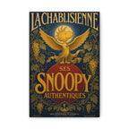 Snoopy Vintage Poster Canvas