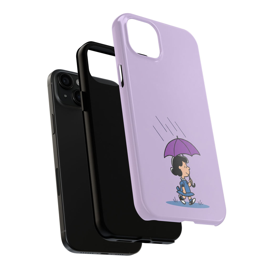 Girl Umbrella Phone Case