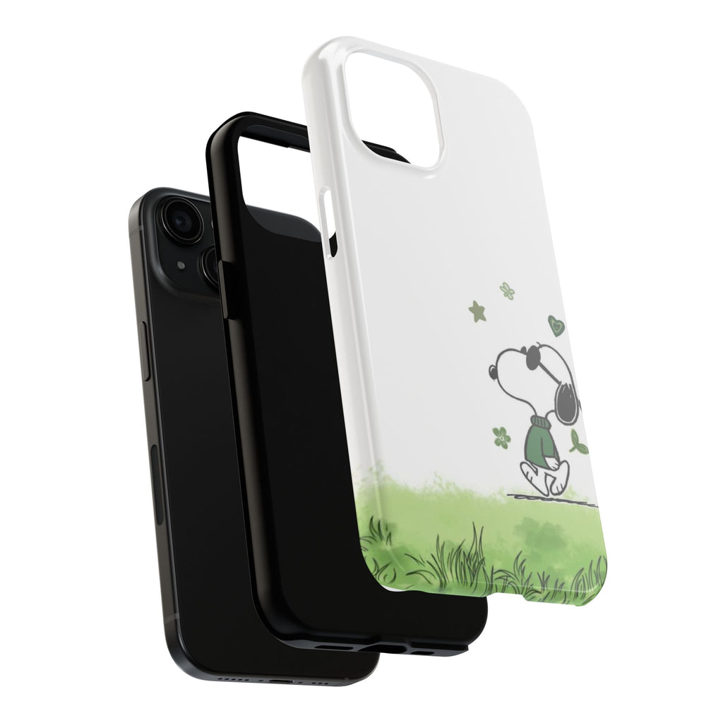 Snoopy Shamrocks Phone Case