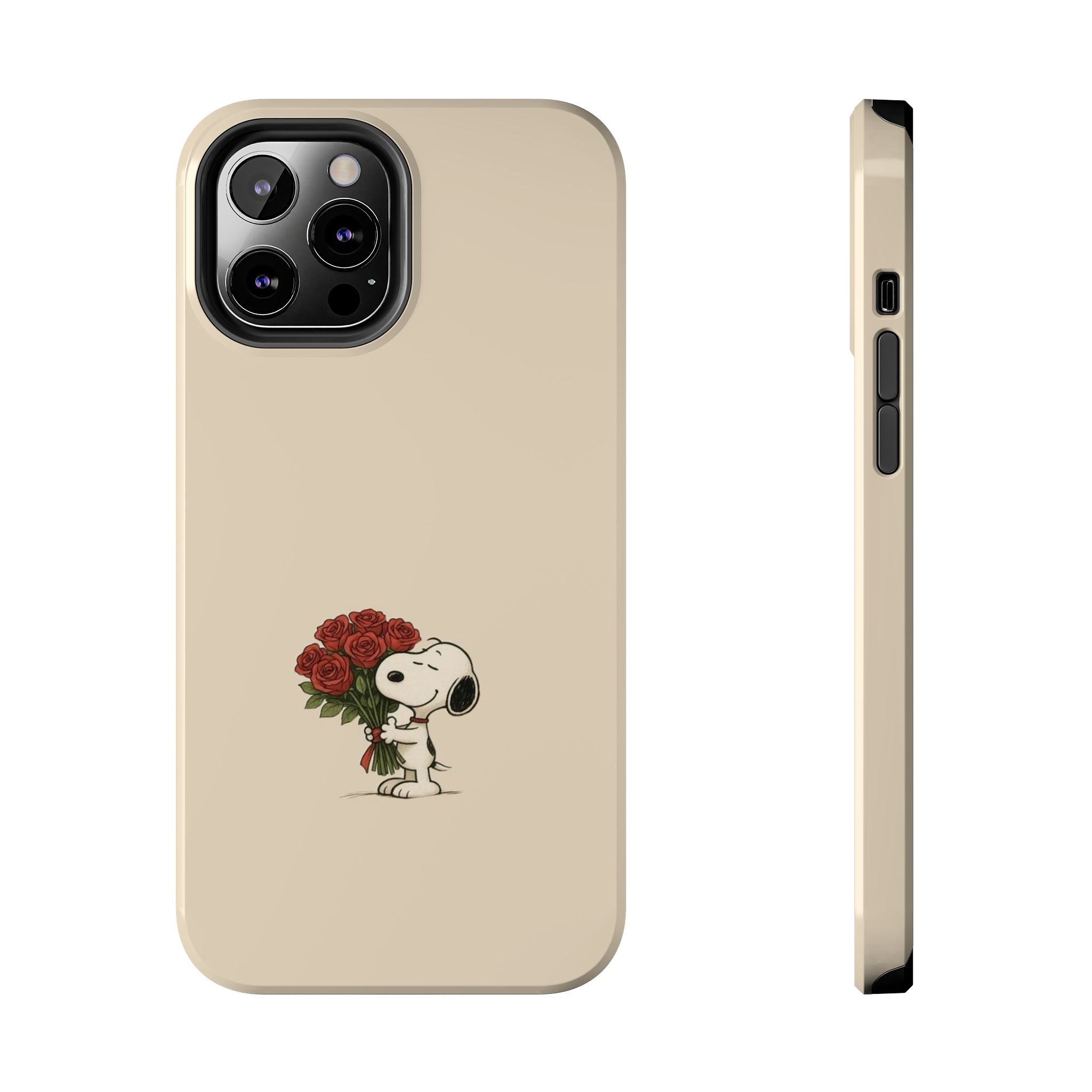 Snoopy Roses Phone Case