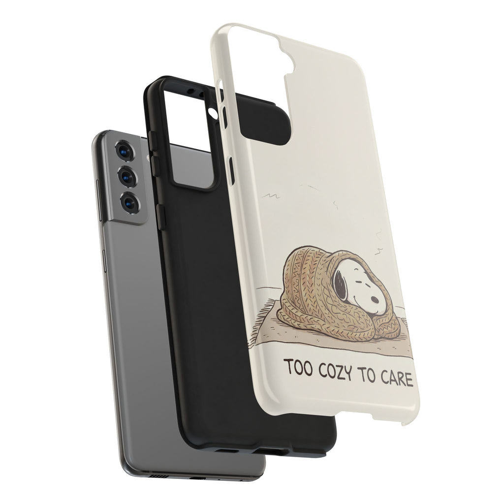Too Cozy To Care Case