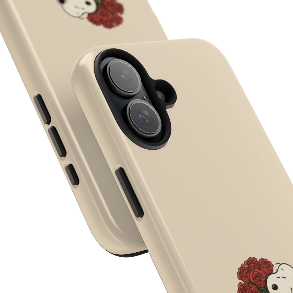Snoopy Roses Phone Case