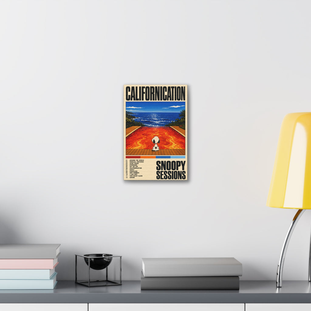 Californication Snoopy Sessions Canvas