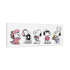 Snoopy Lineup Canvas