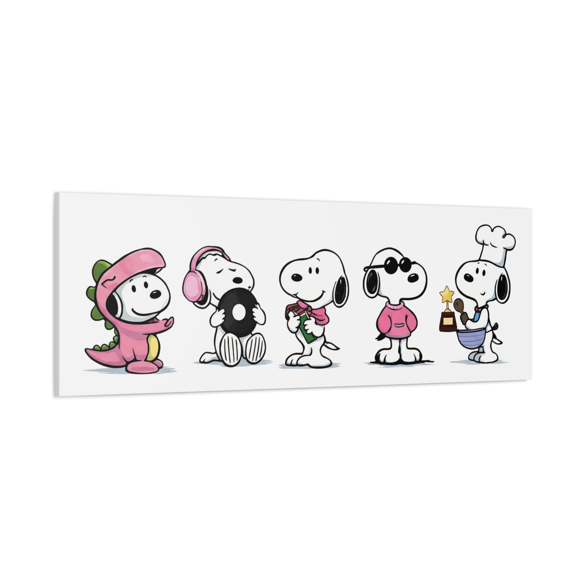 Snoopy Lineup Canvas