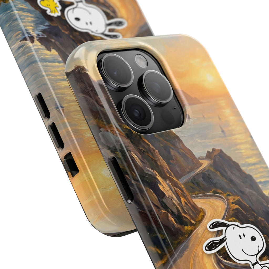 Snoopy Woodstock Bicycle Phone Case