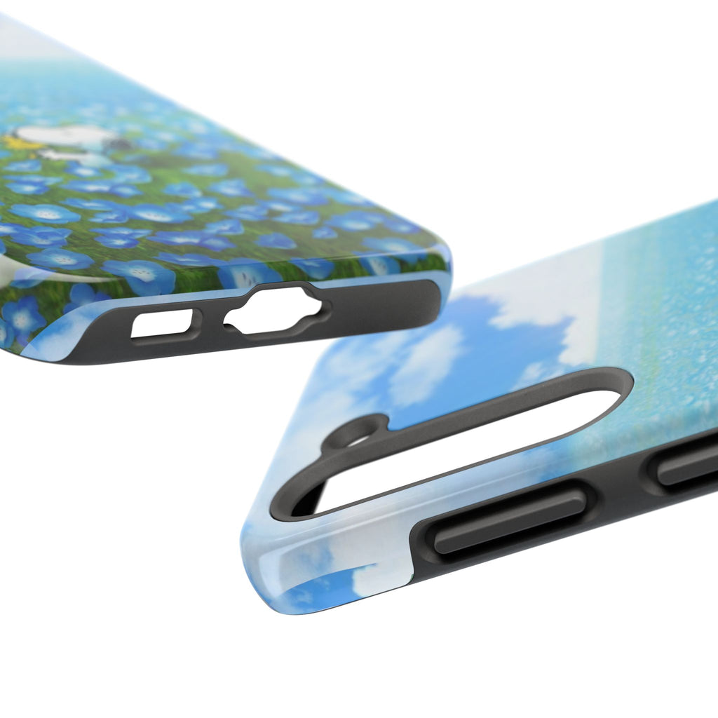 Blue Flower Field Case