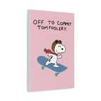 Commit Tomfoolery Canvas