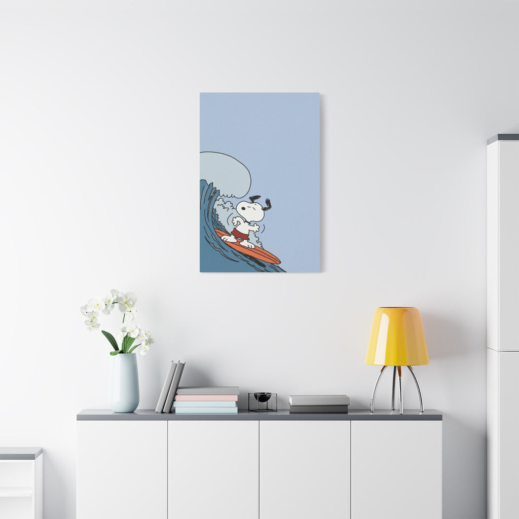 Summer Surf Poster Canvas