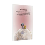 Isaiah 43:2 Snoopy Canvas