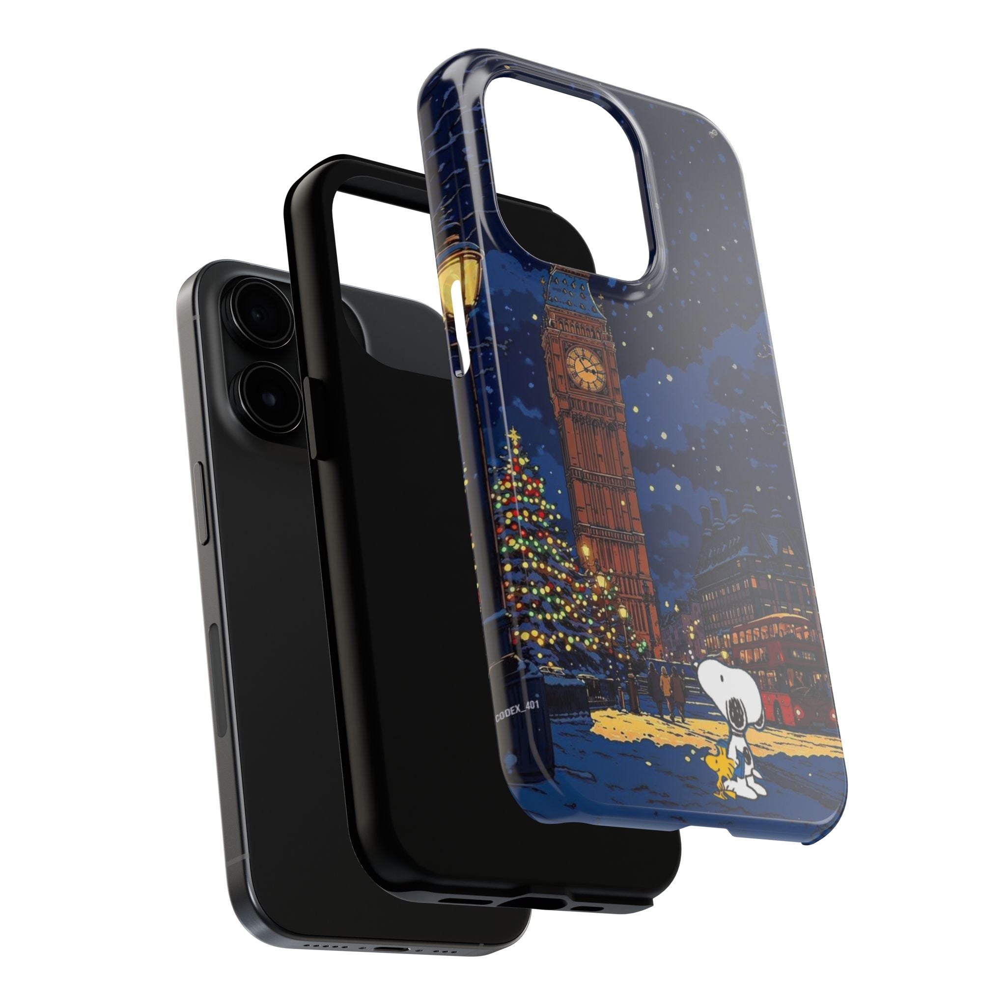 London Christmas Phone Case