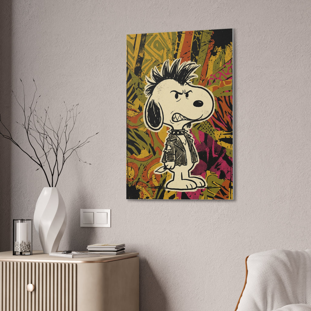 Punk Dog Canvas